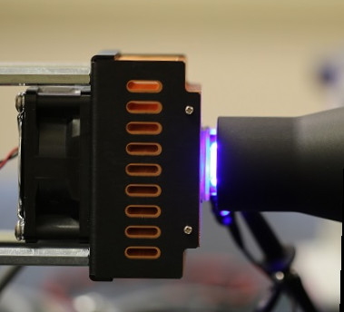 LED Micrometer Closeup